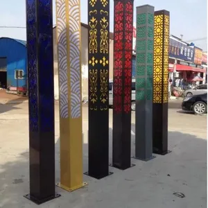 六角庭院灯厂家直销 欧式别墅 学校 远达牌广场景观户外照明灯节能灯