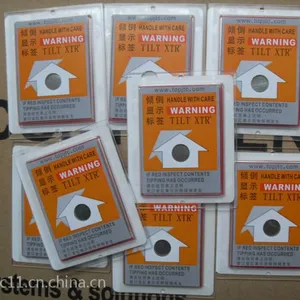 四川重庆tiltwatch防倾斜标签Tilt XTR物流监控标签倾斜指示器