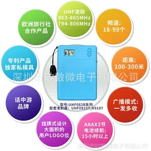 无线语音讲解器，电子导游，会议讲解器，展厅导览器，导游机，