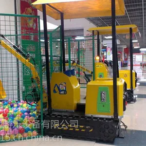 庆恒厂家批发供应合肥沈阳哈尔滨长春儿童仿真游乐设备挖掘机