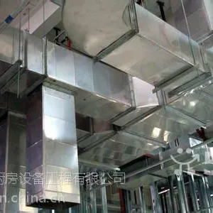 广州哪里有专业做厨房抽排系统工程白铁通风排烟管道改造工程的