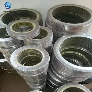 供应法兰用不锈钢波齿复合垫,乾胜牌环连接法兰用八角垫片,椭圆金属垫片