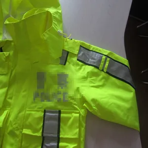 现场勘察服 交通路政环卫反光雨衣 夹克UB-1152