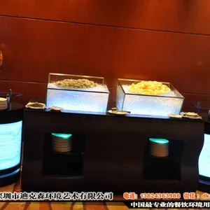 餐饮家具定制现代中式餐厅用品餐台制作厂家