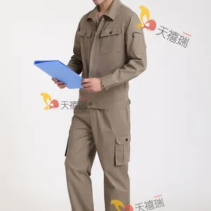 武汉天禧瑞工作服定做,春秋季长袖工作服定做,车间,工厂汽修厂工作服批发