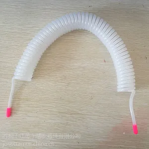 PP线圈软管 PP塑料管 半导体行业用 PP接头 耐酸碱腐蚀管