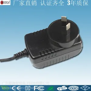 Keerda 工厂供应 安规认证 12V 1.5A电源 适配器 插墙式开关电源