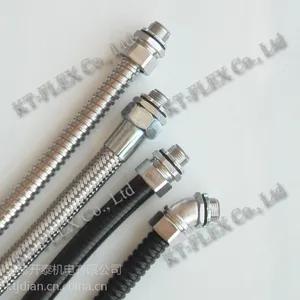 防水阻燃蛇皮管 包塑金属软管 穿线管 天津开泰KT-Flex