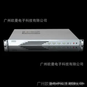 供应广州欧曼1U软路由防火墙机箱 ROW机箱 拉丝氧化铝合金面板 可按要求更改