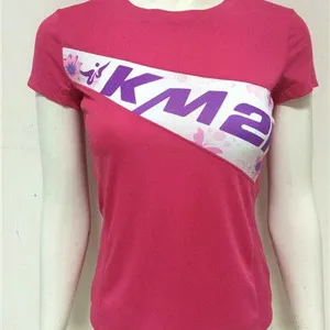 批发订做女装T恤短袖女上衣秋季新款女式休闲T恤康美厂家定制