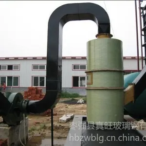 供应山东聊城临清玻璃钢锅炉脱硫除尘器烟气除尘器