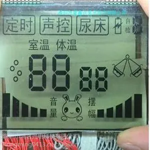 LCD液晶屏厂家大量供应黑白段式LCD液晶屏小尺寸LCD液晶屏