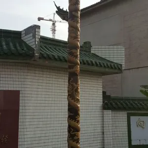 户外龙柱照明