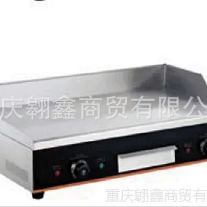 供应电热双控平扒炉 电热双控手抓饼机器 电热铁板烧机器