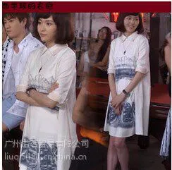 2015春装新款|溢茗供2015春装新款女士中长款格子衬衫