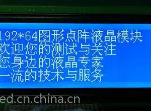 19264点阵LCD模块
