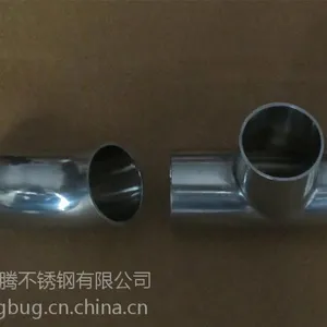 316L卫生级不锈钢三通 等径三通 焊接三通 卫生级管件杭州现货