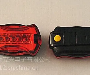 QL警示肩灯红蓝爆闪充电式肩灯夹式