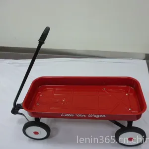 供应美国***百年红色儿童手拖车