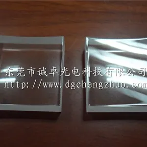 东莞诚卓光电厂家定制方形款32*32mm平凹面光学仪器球面透镜