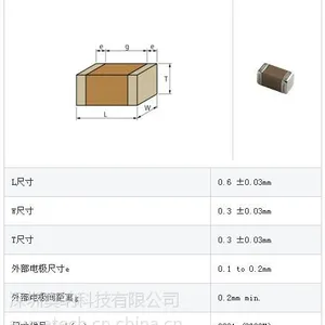 村田代理供应MURATA贴片陶瓷电容,0201尺寸,C0G材质,50V,5%精度小P电容