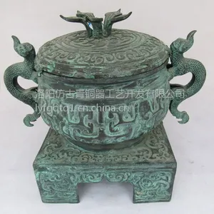 曾侯乙簋盆青铜器簋盆商周祭祀列定制度天子九鼎八簋礼器古玩收藏