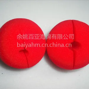 供应海绵小丑鼻 玩具海绵 余姚百亚海绵15257482180
