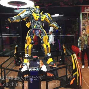 大黄蜂机器人餐厅饭店酒楼开业必备展示神器