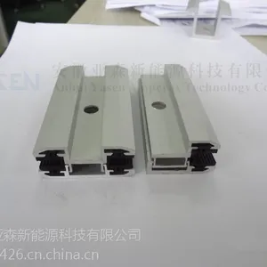 光伏支架配件固定式薄膜中压块。