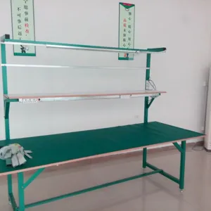 供应东莞工作台 流水线工作台 PVC防静电工作台大量低价供应单边维修台