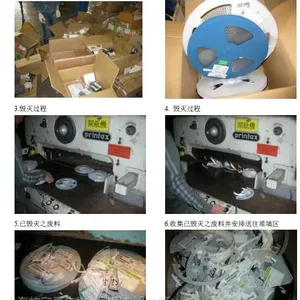 昆山报废电子产品销毁电话昆山花桥金属制品处理销毁昆山不合格电机拆解销毁