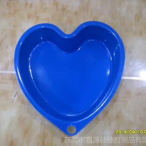 厂家现模定做硅胶蛋糕模 DIY烘培面包模具 心形蛋糕模 出口欧美