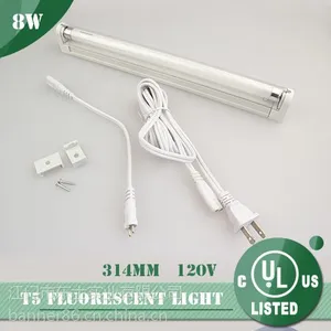 供应UL认证T5传统荧光支架灯镜前灯8W LS-08-8