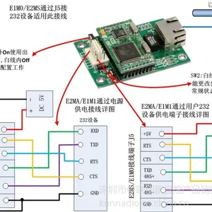 供应232转TCP/IP,嵌入式串口联网模块(232转网络)