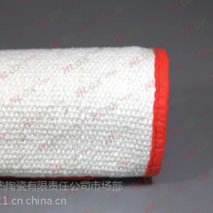 济南火龙硅酸铝陶瓷纤维布，燃烧无味无烟耐火材料，钢丝，玻纤增强