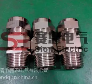 黄铜材质铠装防爆电缆密封接头