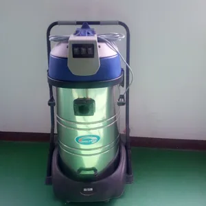 供应80L不锈钢工业吸尘器 多功能吸尘吸水机