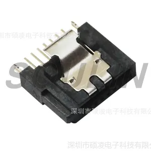 硕凌安防连接器SATA7P DOM 180度质优价廉
