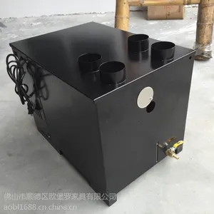 欧堡罗供应无烟烧烤火锅一体桌油烟净化器 酒店餐厅油烟净化设备