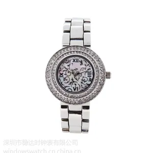 深圳手表定制厂家定制时尚女士石英手表【稳达时钟表】
