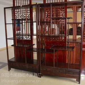 浙江东阳红木黑酸枝红酸枝博古架多宝阁厂家直销批发款式图片