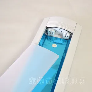 供应乳白PC罩支架,T8双管防尘支架,LED贴片支架