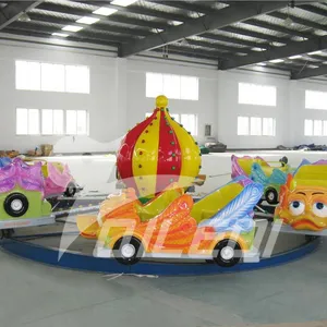 飞车竞赛趣味轨道车中小型旋转升降儿童游乐场轨道旋转游乐设备