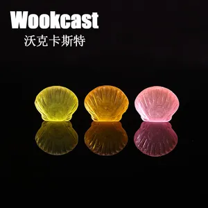 【Wookcast】酒店一次性用品小贝壳香皂宾馆透明肥皂洗手皂批发