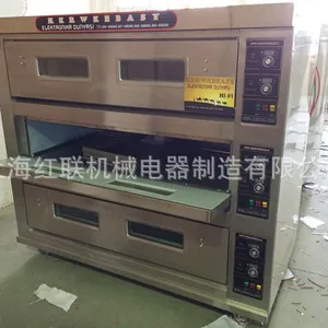 宏联牌烤箱厂家直销YXD-90三层九盘电烤炉商用披萨炉面包烤炉