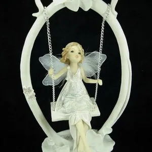 供应树脂工艺品/树脂工艺品摆件/树脂摆件/家居饰品/家具饰品/女郎/花仙子/节日用品/