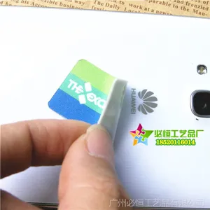 手机清洁贴 创意礼品手机清洁贴 厂家定制n次屏幕广告手机清洁贴