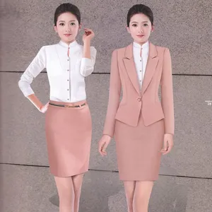 2015新款早秋高端女士商务女装气质女装修身版套装设计厂家定做