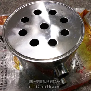 304/316L 不锈钢卫生级 9管 BSP内螺纹 美标 精馏管 实验用 酒精蒸馏塔设备 温州 天目