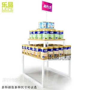 供应深圳乐品新款超市便利店精品促销台展示柜厂家直销